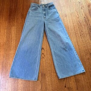 Mother baggy/flare jeans size 24